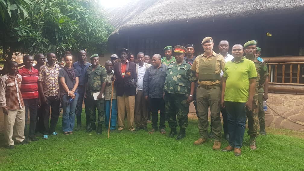 Conservation : Première visite de travail du Commandant du CorPPN dans le parc National d’Upemba