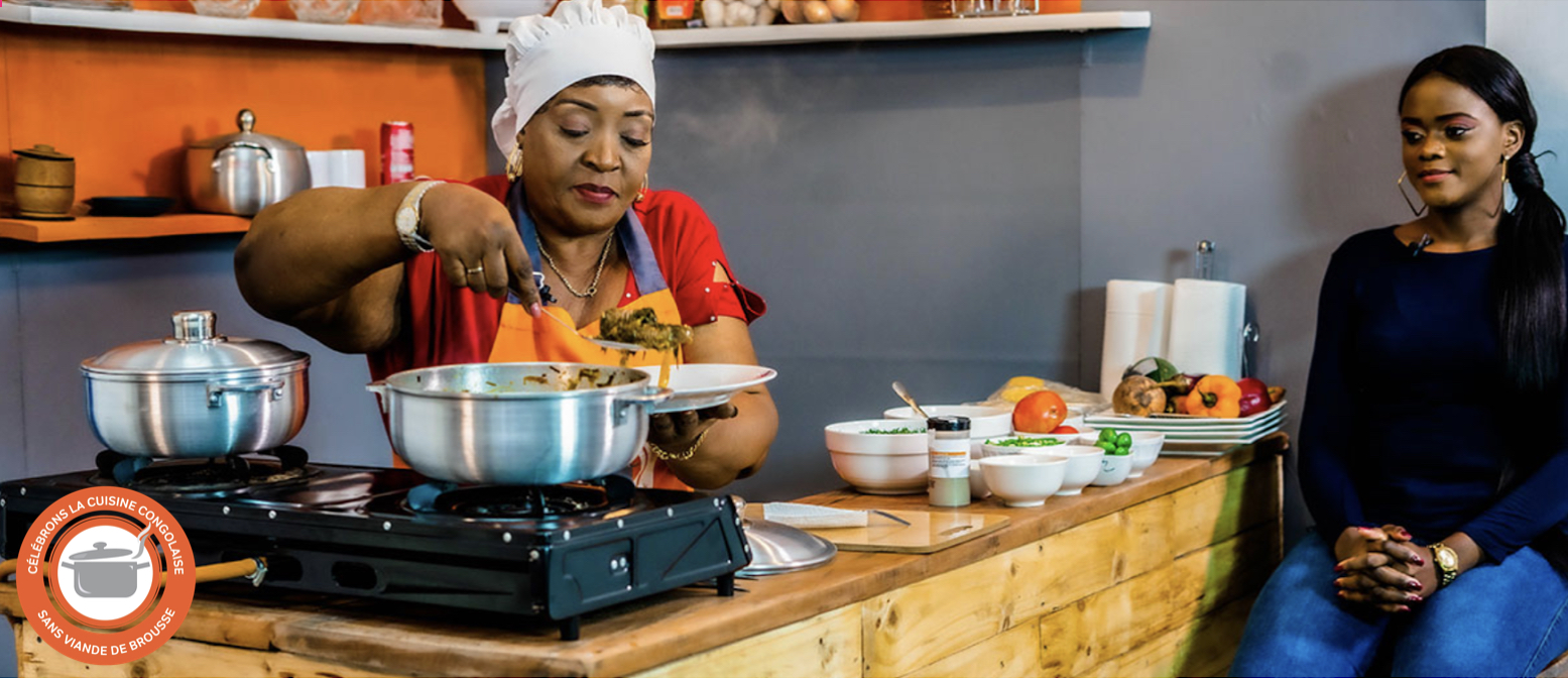 Alimentation : ‘‘Célébrons la cuisine congolaise sans viande de brousse’’, une nouvelle manière de manger à Kinshasa