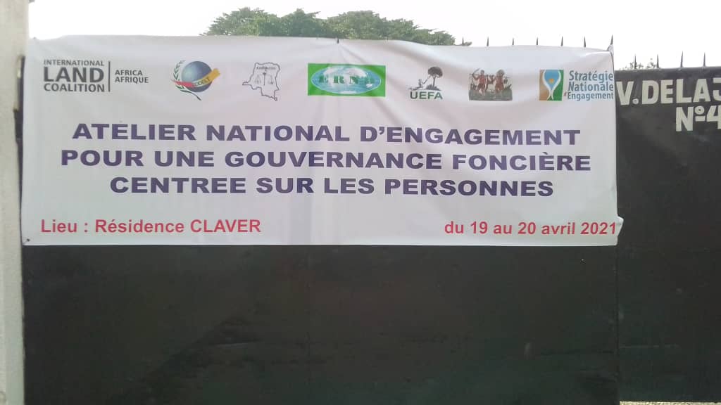 Foncier : Vers la consécration de la plateforme de la Stratégie Nationale d’Engagement 2019-2021 en RDC