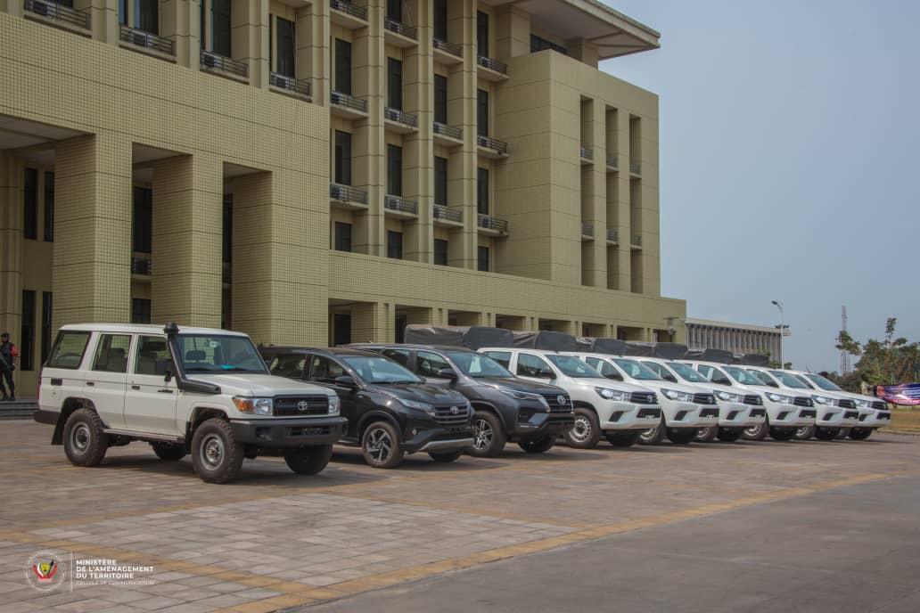 Aménagement du territoire : L’administration du ministère dotée d’un charroi automobile