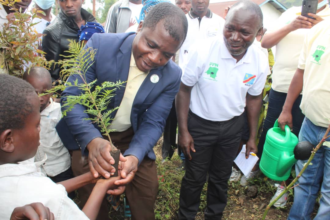 Journée nationale de l’arbre : L’antenne provinciale du FFN-Nord Kivu va planter 12. 000 arbres à l’école MUJA