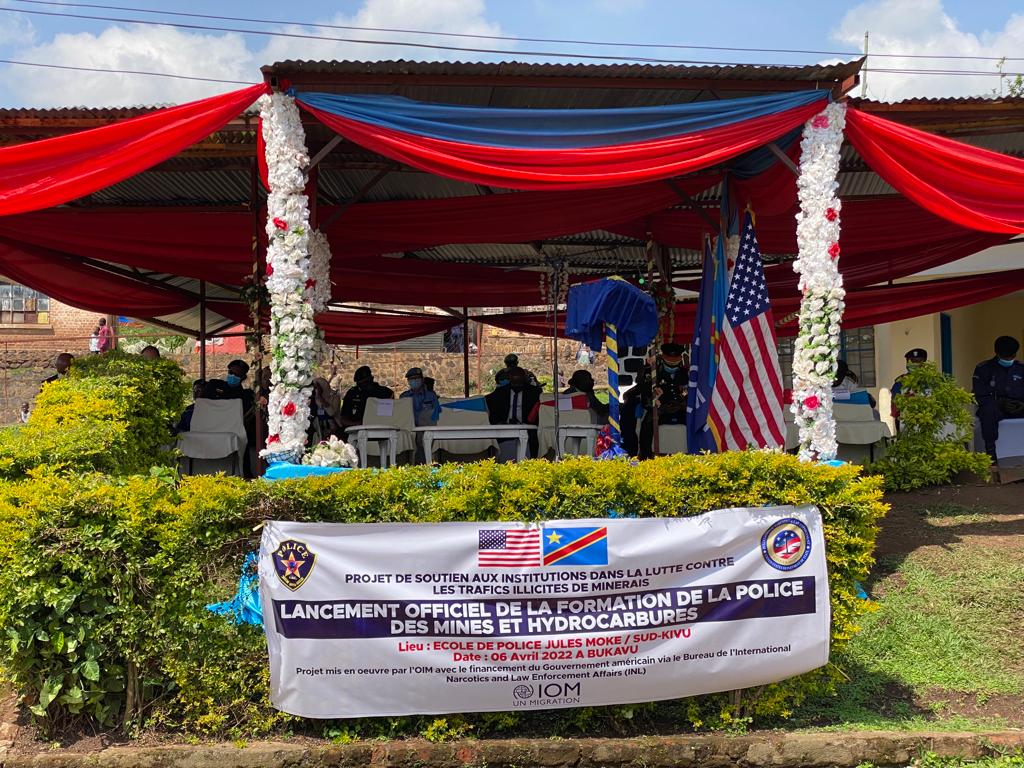 Mines : Formation de 250 policiers pour renforcer la sécurité dans les sites miniers au Nord et Sud-Kivu