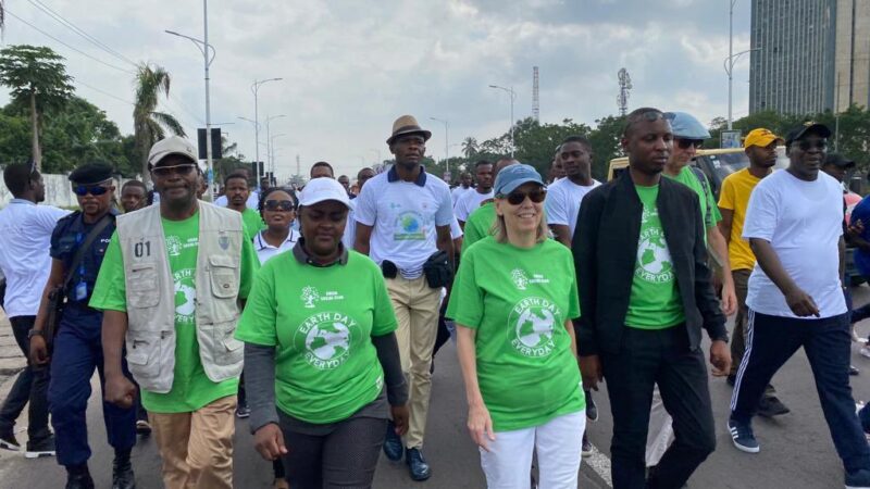 Environnement : Une marche verte pour célébrer la Journée internationale de la terre à Kinshasa
