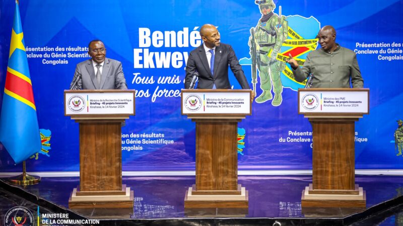 Recherches : 47 projets innovants de génie scientifique congolais pour booster l’économie nationale
