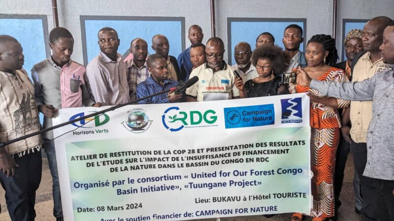 Climat : Les acteurs de la société civile dénoncent les disparités observées au niveau international en matière de financement pour la RDC