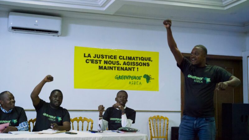 Forêt : Greenpeace Afrique lance officiellement le premier mouvement pour la justice climatique en Afrique centrale