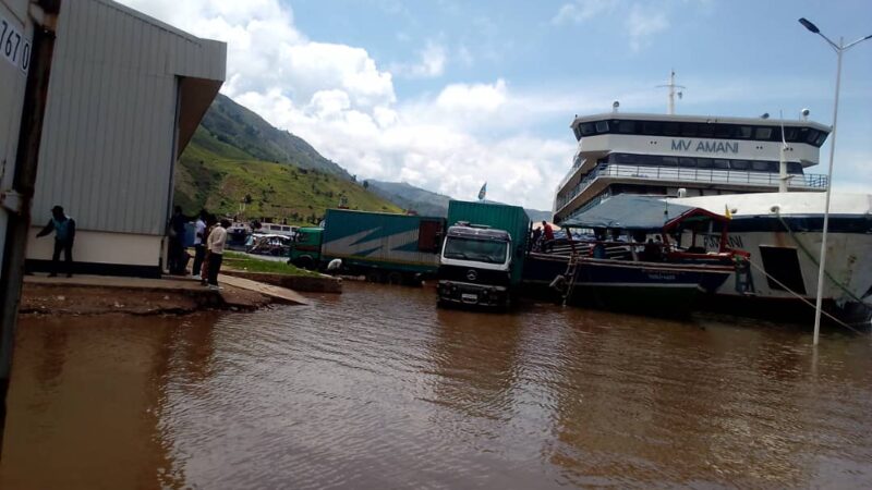 Catastrophe naturelle : Montée des eaux du lac Tanganyika menace le Port de Kalundu