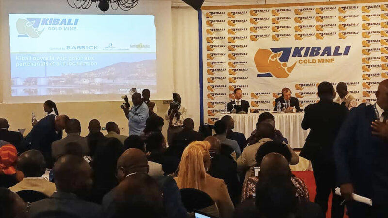 Mines : Kibali mining réaffirme son engagement à accompagner le gouvernement de la RDC