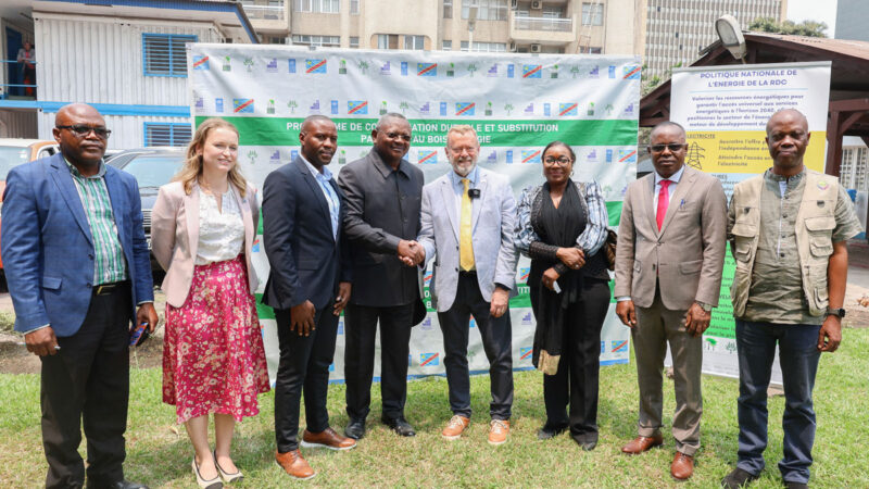 Energie : En visite en RDC, Lord Collins Highbury exprime sa satisfaction sur le programme Energie du gouvernement congolais financé via FONAREDD