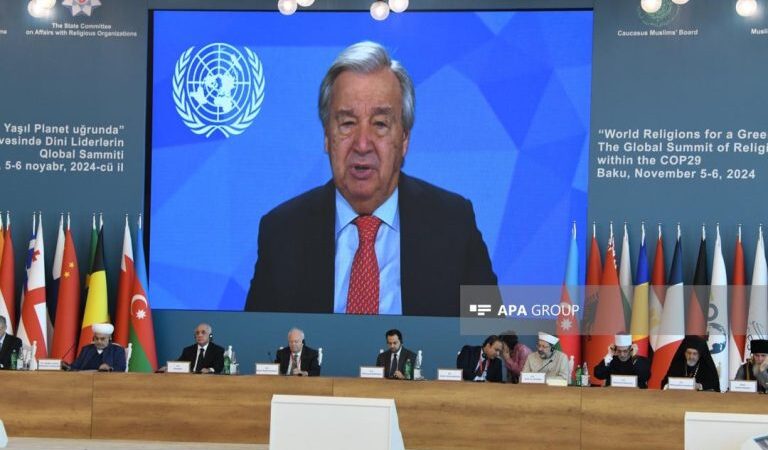 Cop 29 : Antonio Guterres exhorte les dirigeants du monde entier sur trois priorités pour sauver la planète