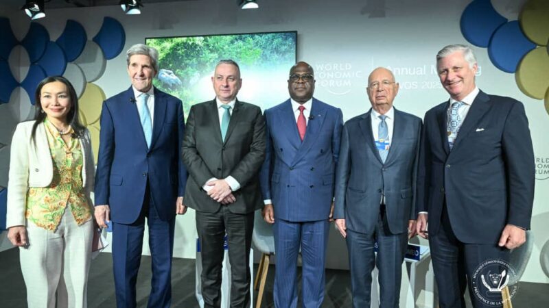 Davos : Tshsekedi, « le Couloir vert Kivu-Kinshasa constitue une stratégie globale pour revitaliser l’économie et promouvoir une paix durable »