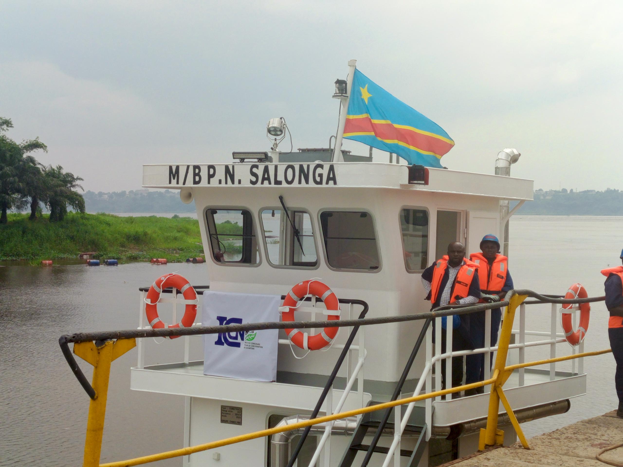 Conservation : Le Parc national de la Salonga se dote d’un bateau moderne pour surmonter son désenclavement