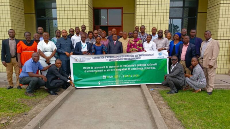 Santé : La RDC s’engage pour une politique nationale actualisée d&rsquo;assainissement résiliante face au changement climatique