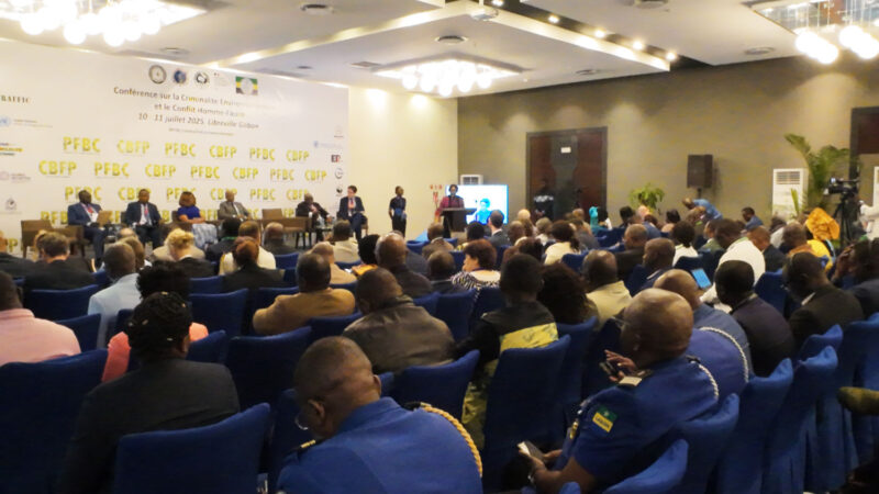 Libreville : La criminalité environnementale et le conflit Homme-faune dans le bassin du Congo exigent une réponse coordonnée innovante et durable