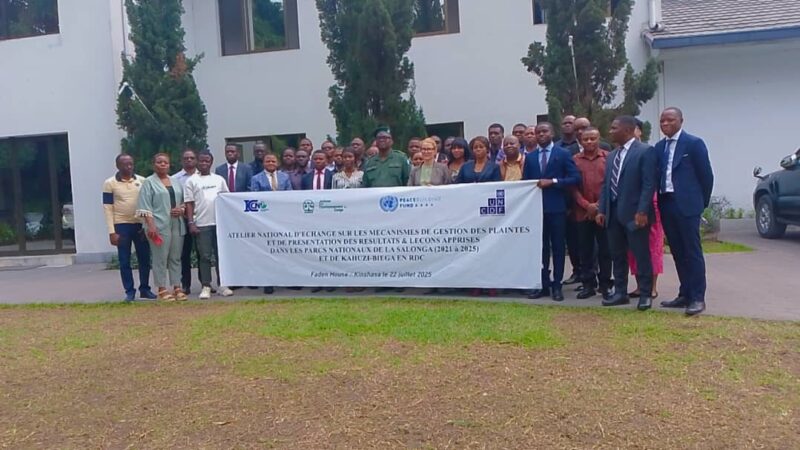 Conservation : JUREC met en lumière le succès du Mécanisme de Gestion des Plaintes (MGP) dans le Parc national de la Salonga