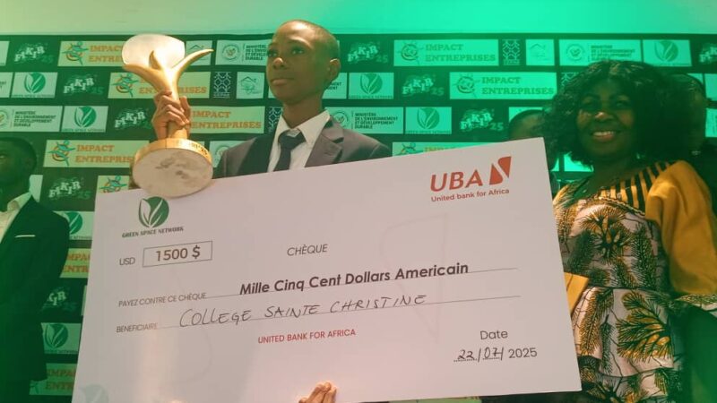 Environnement : Green Space Network prime les écoles dans le cadre du projet FIKIRI25