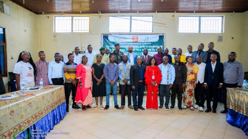 Conservation : L&rsquo;ACEDH renforce la capacité des acteurs clés sur la justice climatique et la protection de la biodiversité au Nord-Kivu