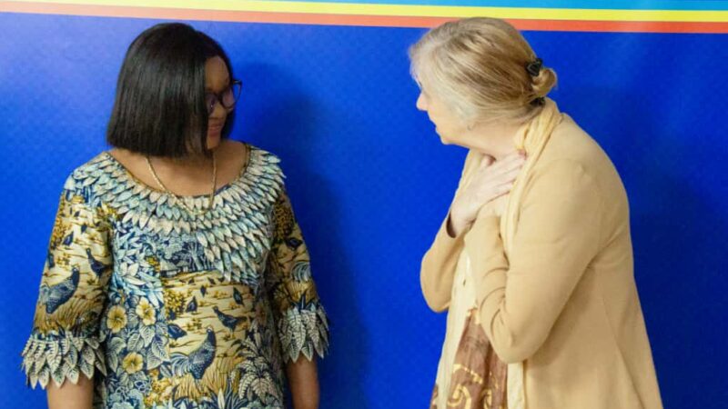 Climat : Le programme de résilience climatique du PAM au coeur des échanges entre Marie Nyange et Cynthia Jones