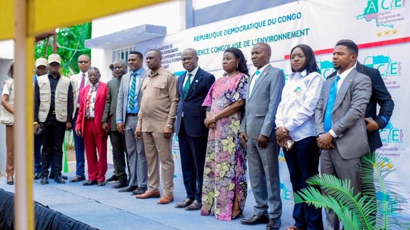 Environnement : L’Agence congolaise de l’Environnement installe officiellement une direction provinciale dans le Grand Kasaï