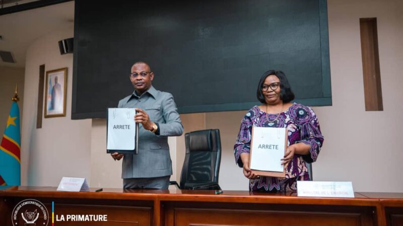 Développement durable : La RDC institutionnalise les métiers verts pour une transition écologique ambitieuse