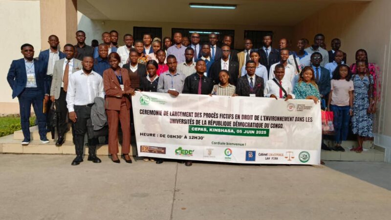 Environnement : Les procès fictifs en droit de l’environnement, quatre universités de Kinshasa en demi-finales