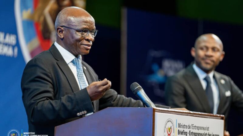 Développement durable : Le ministre Justin Kalumba réaffirme son engagement de rendre effectif le programme de promotion de l&rsquo;entrepreneuriat en RDC