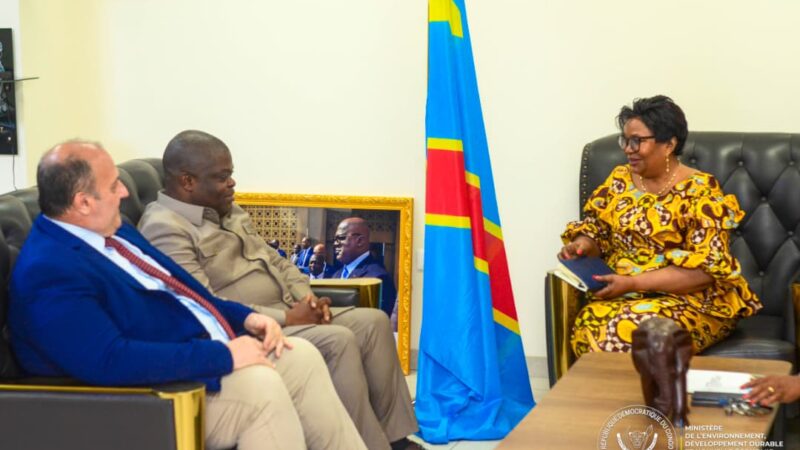 forêt : Marie Nyange et Moïse Moussa discutent de trois priorités du Maniema