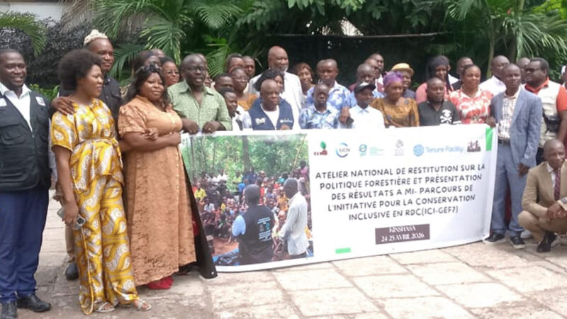 Forêt : Conservation communautaire en RDC, les premiers succès de l&rsquo;initiative ICI-GEF7 dévoilés