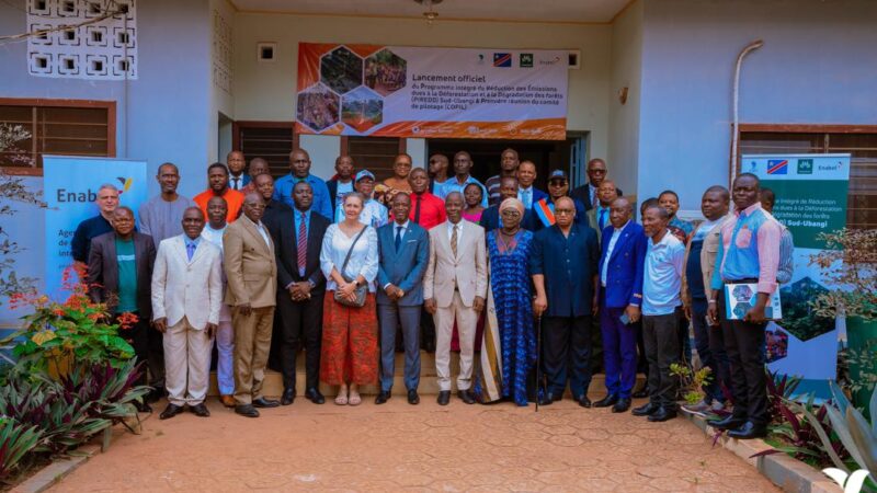 Forêt : Lancement du PIREDD Sud-Ubangi, 25 millions de dollars pour concilier développement et protection des forêts