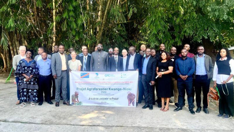 Lancement du Projet Agroforestier Kwango-Nioki, une alliance stratégique pour « produire plus tout en protégeant la forêt « 