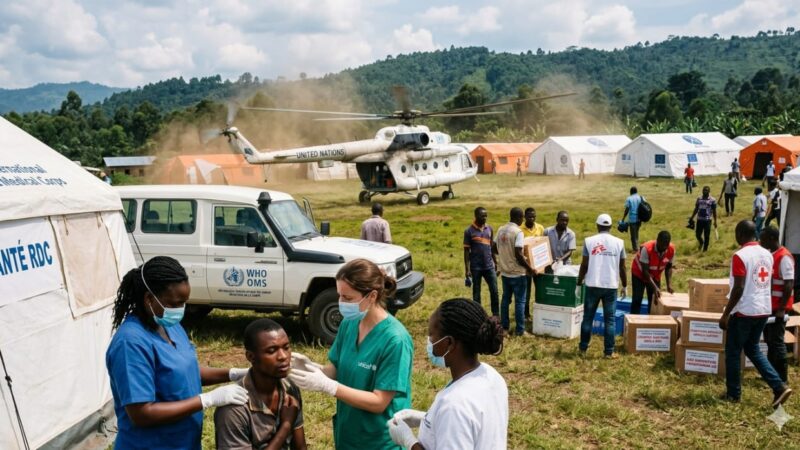 Santé : la solidarité internationale se mobilise face à l&rsquo;urgence sanitaire de l’épidémie d&rsquo;Ebola en RDC