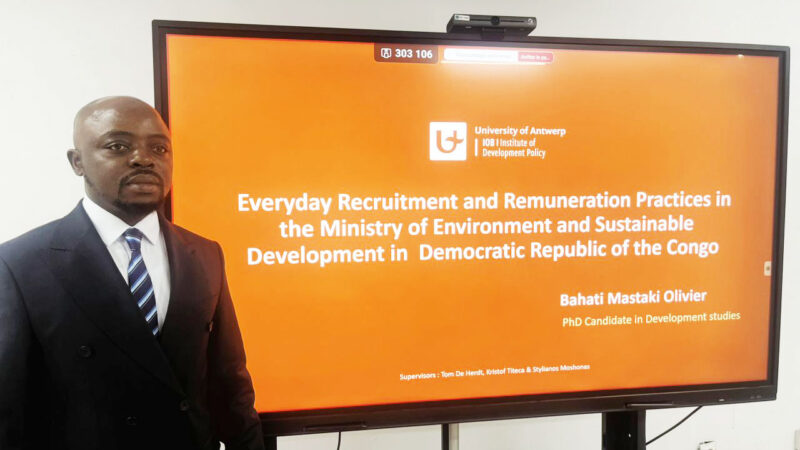 Environnement : Une thèse doctorale scrute la gouvernance réelle du ministère de l’Environnement de la RD Congo