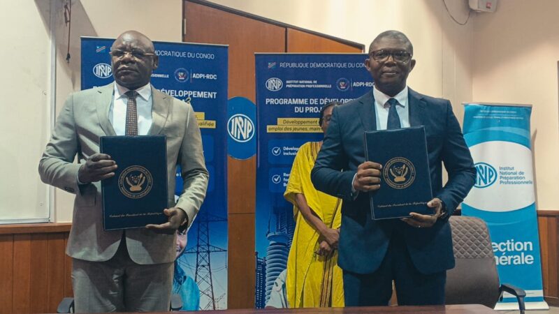 Énergies : l’ADPI-RDC et l’INPP signent un protocole d’accord institutionnel dans le cadre du projet INGA III
