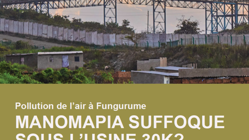 Mines : Impacts sanitaires à Mano Mapia, le Consortium « Mazingira pour tous » accuse, TFM récuse