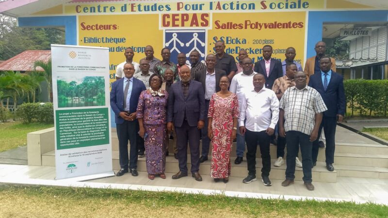 Forêt : Validation des recommandations pour booster la foresterie communautaire en RD Congo