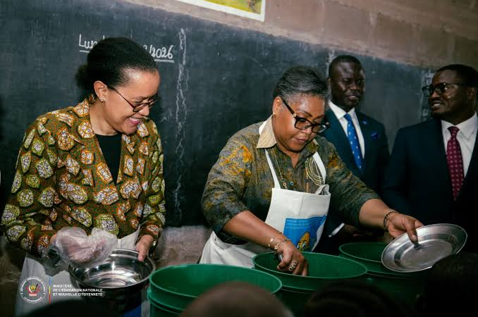 Alimentation : Raïssa Malu annonce le déploiement de 78 cantines scolaires pilotes pour l’année 2026-2027