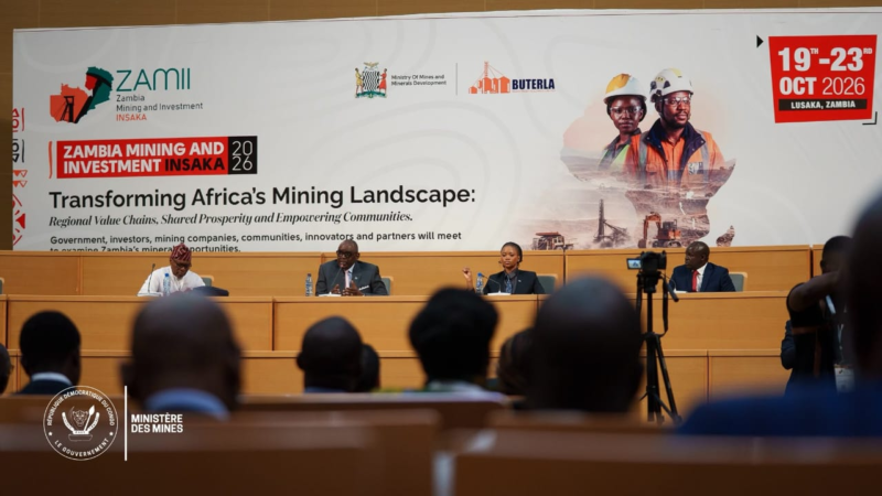 Mines : A Lusaka, la RDC plaide pour une intégration minière régionale et des actions concrètes